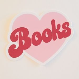 10/$10 ❤ Books Sticker